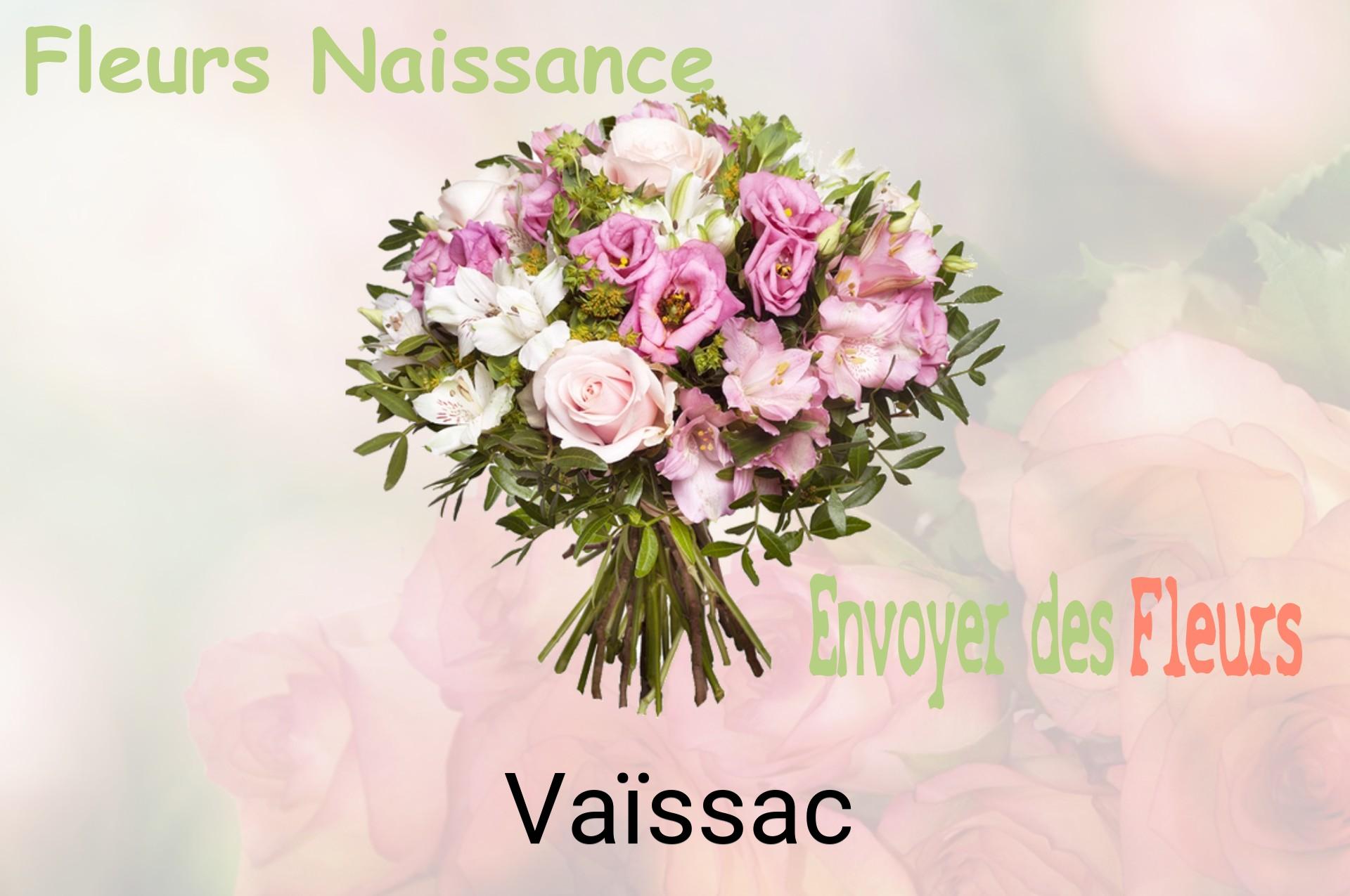 Bouquet de fleurs de naissance livré à Vaïssac